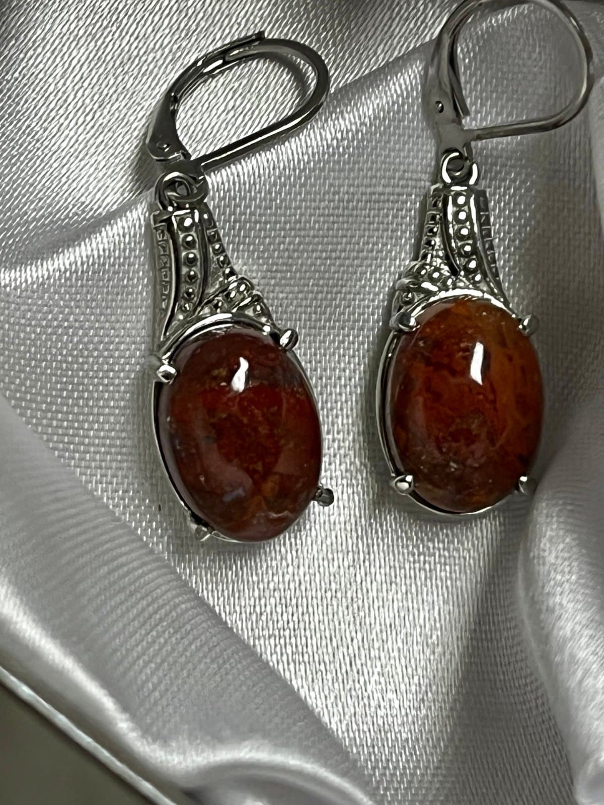 Aqua Nueva Moss, Topaz Necklace and Earrings set - Thumbnail 4