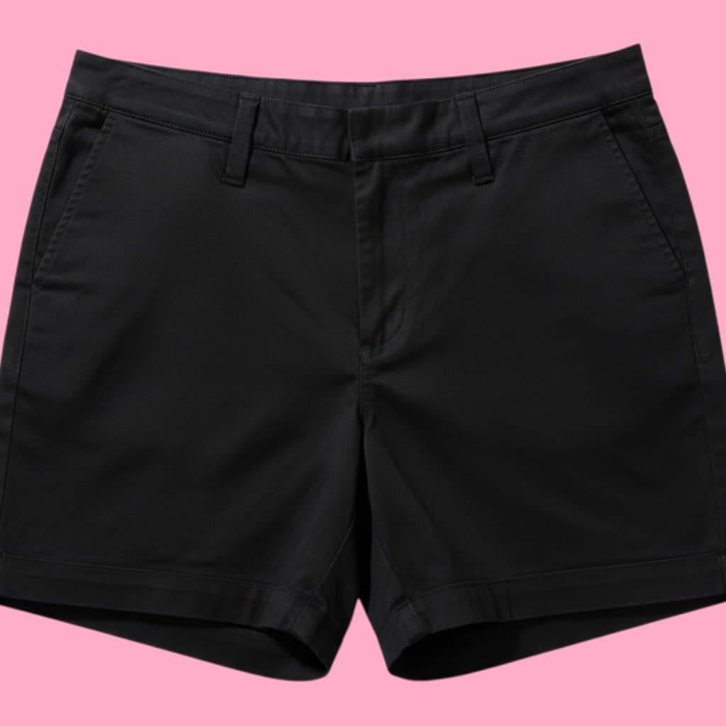 Talbots, Black Denim Shorts size 10 - Image 1