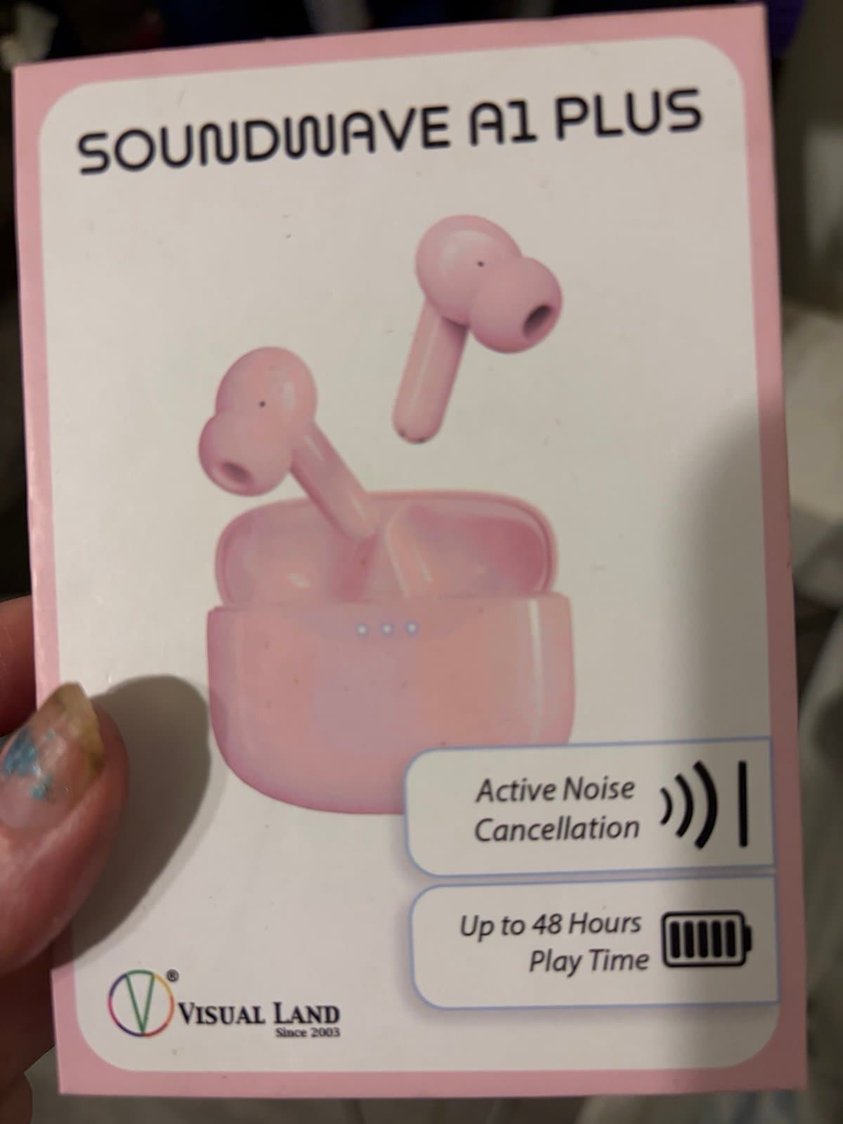Wireless Soundwave AI Plus Earbuds, new in Box - Image 1