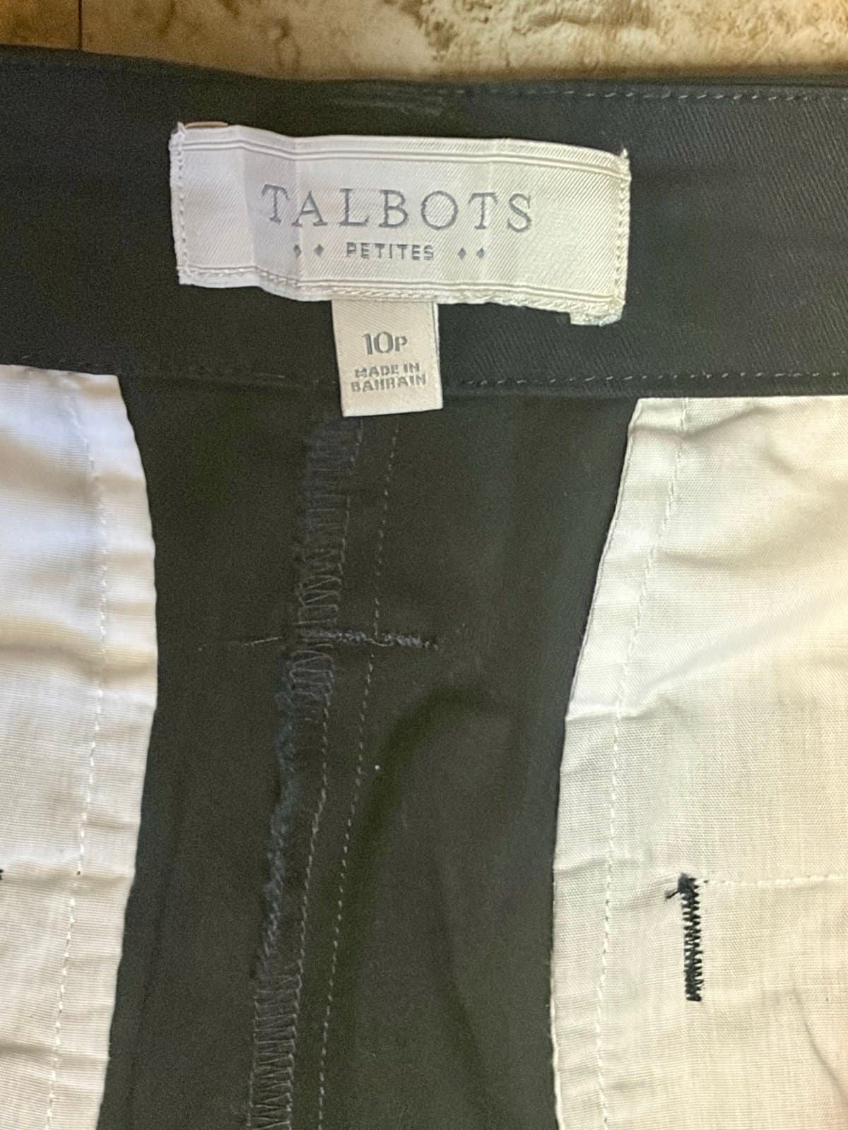 Talbots, Black Denim Shorts size 10 - Thumbnail 3