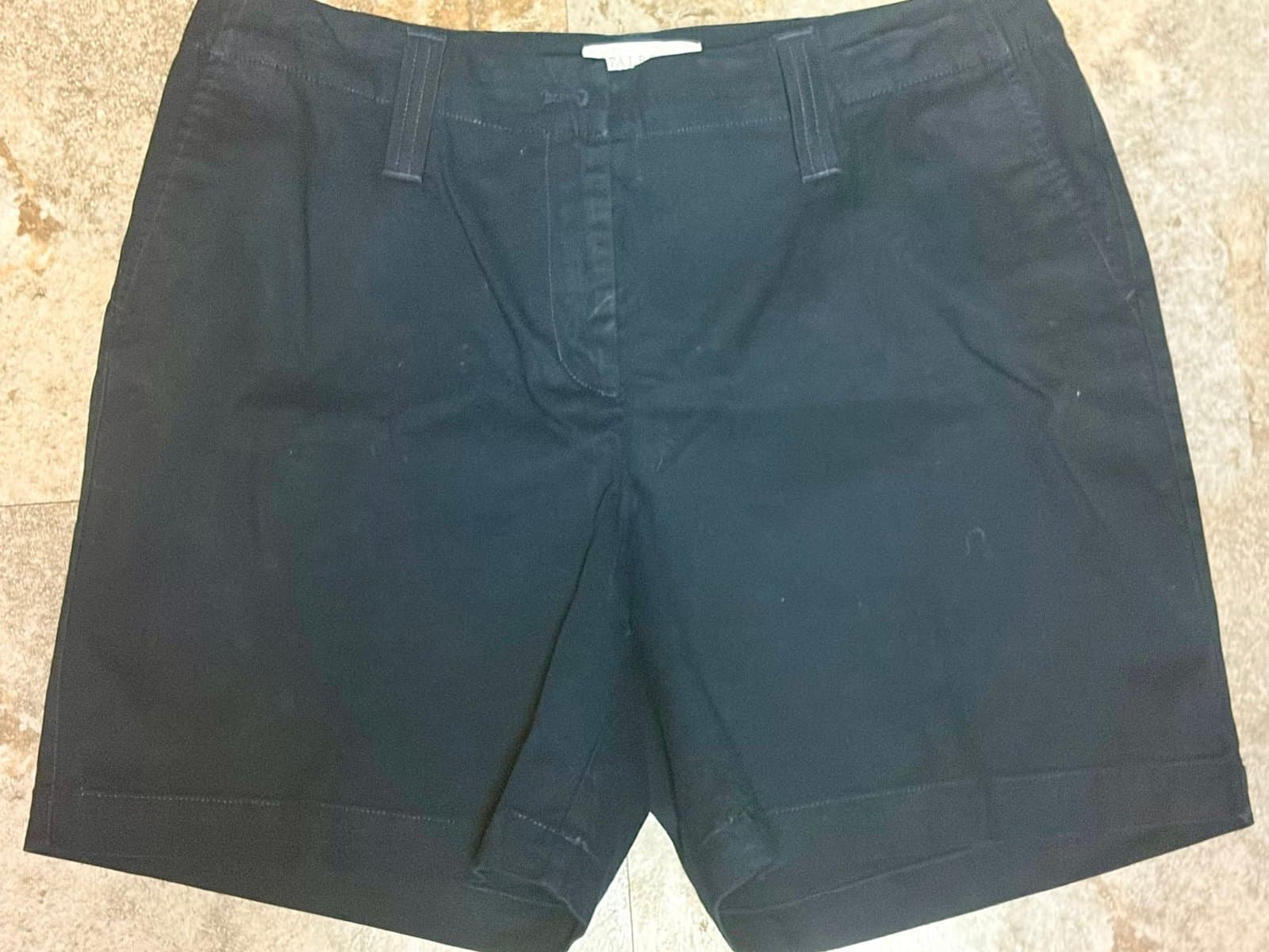 Talbots, Black Denim Shorts size 10 - Thumbnail 2