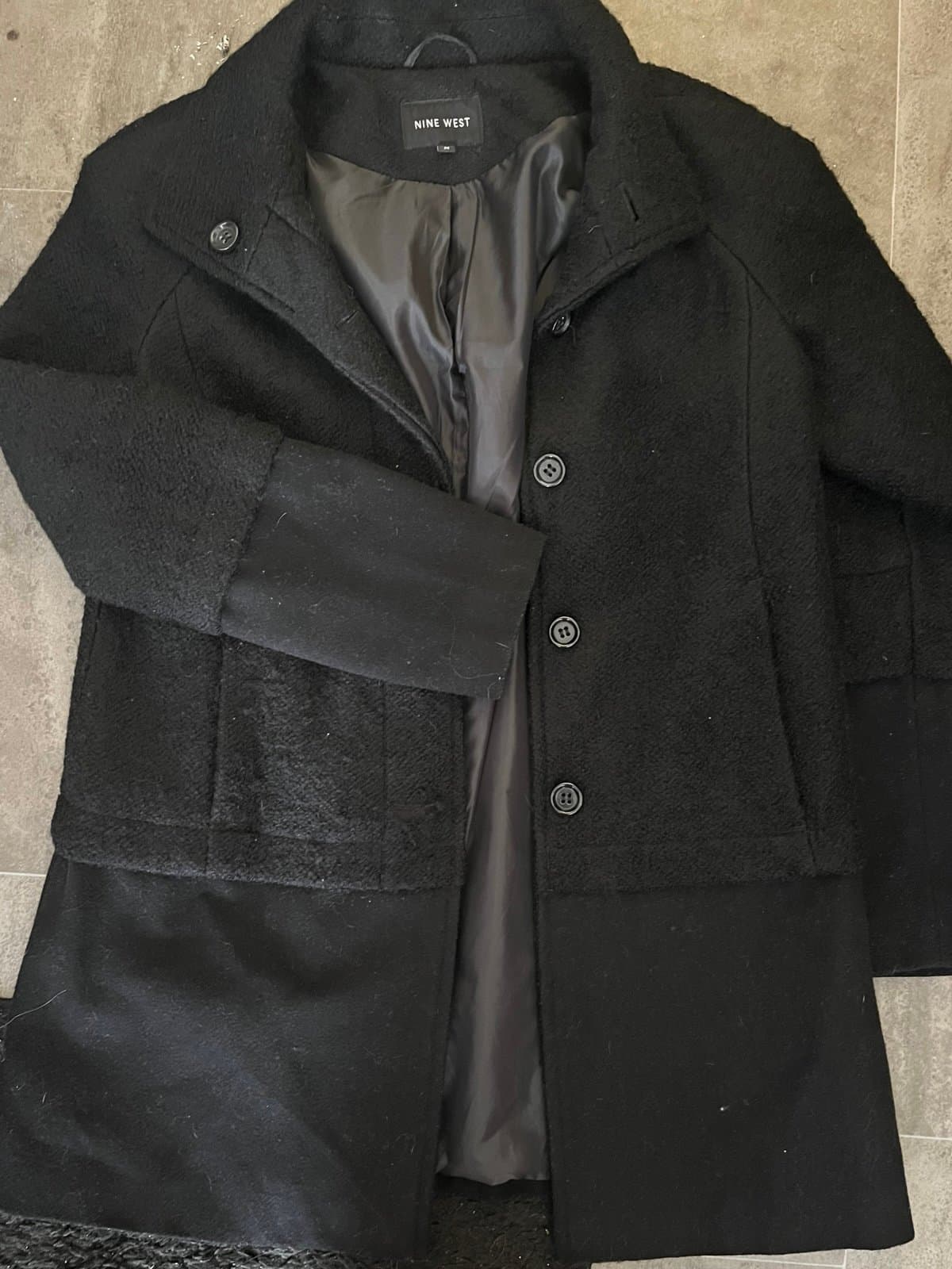 Nine West Pea Coat, size M - Image 1