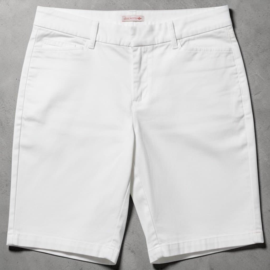 Creme Dockers Shorts, size 8 - Image 1