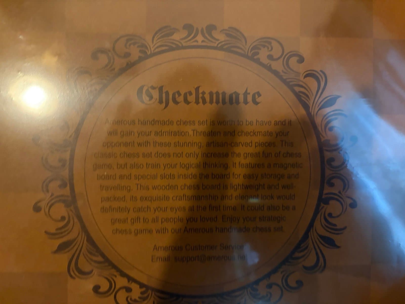 Never opened Chess and Checkers Set - Thumbnail 4