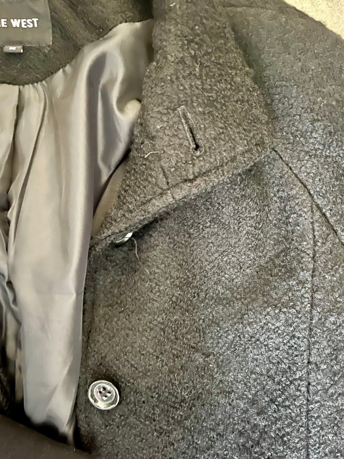 Nine West Pea Coat, size M - Thumbnail 7