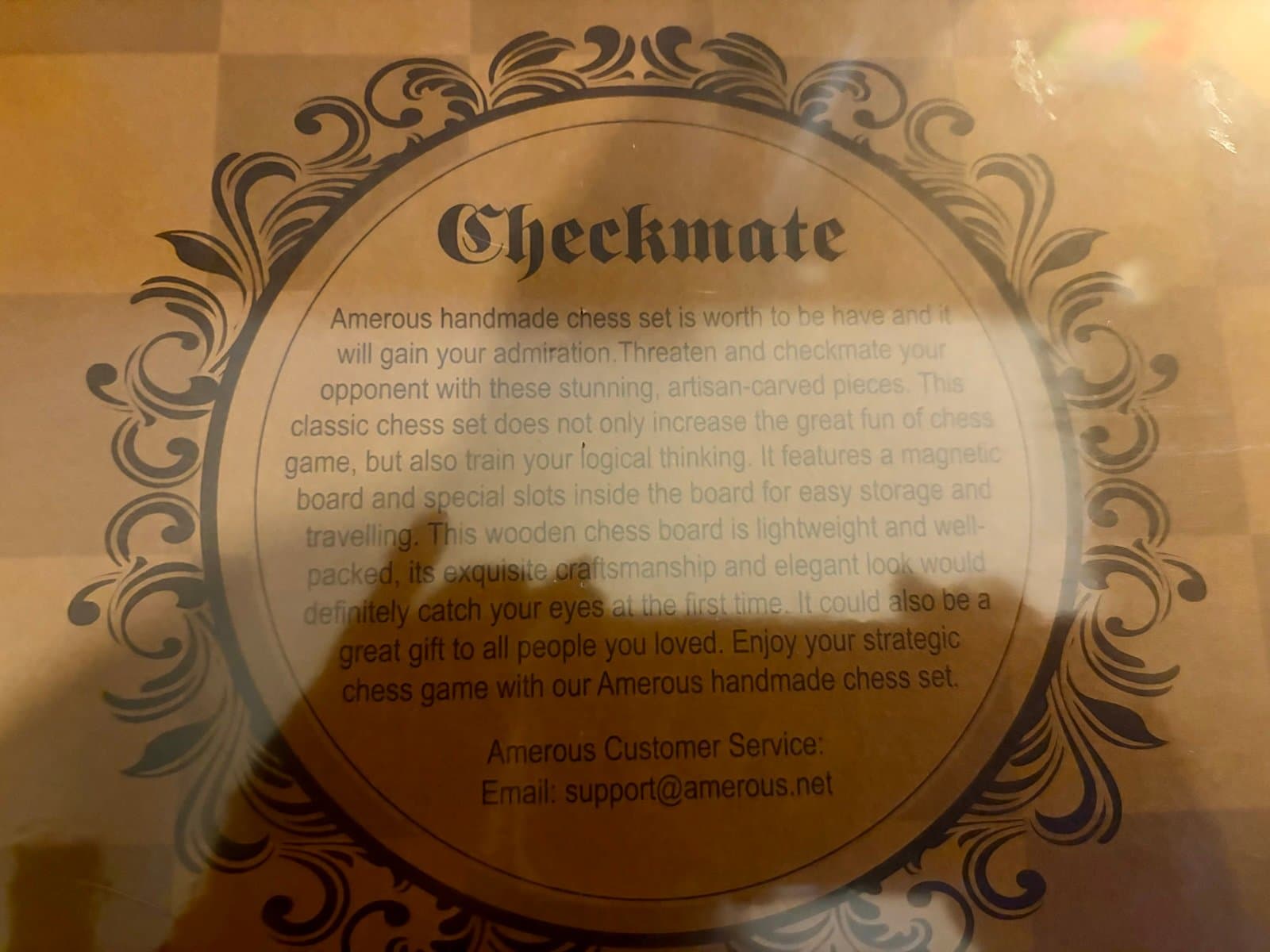 Never opened Chess and Checkers Set - Thumbnail 5