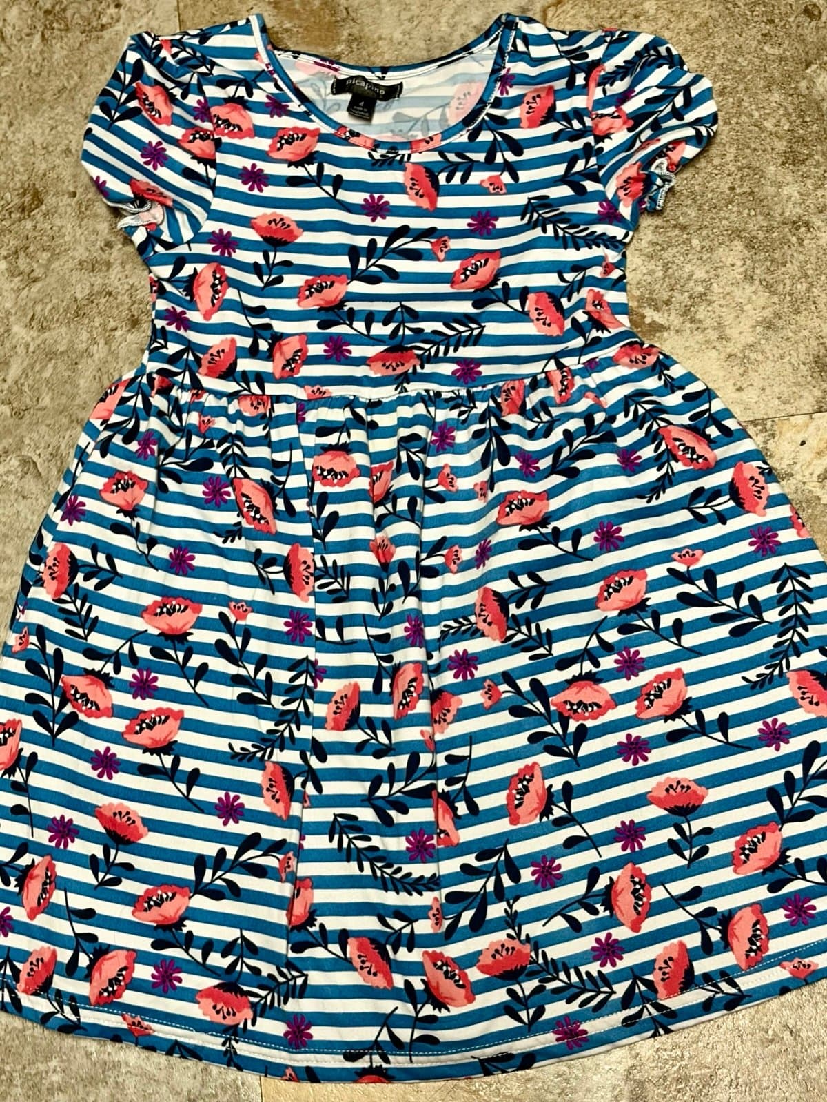 Set of 2 Girls Short Sleeve Summer dresses - Image 1