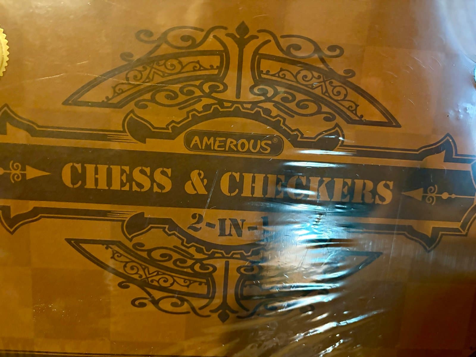 Never opened Chess and Checkers Set - Thumbnail 2