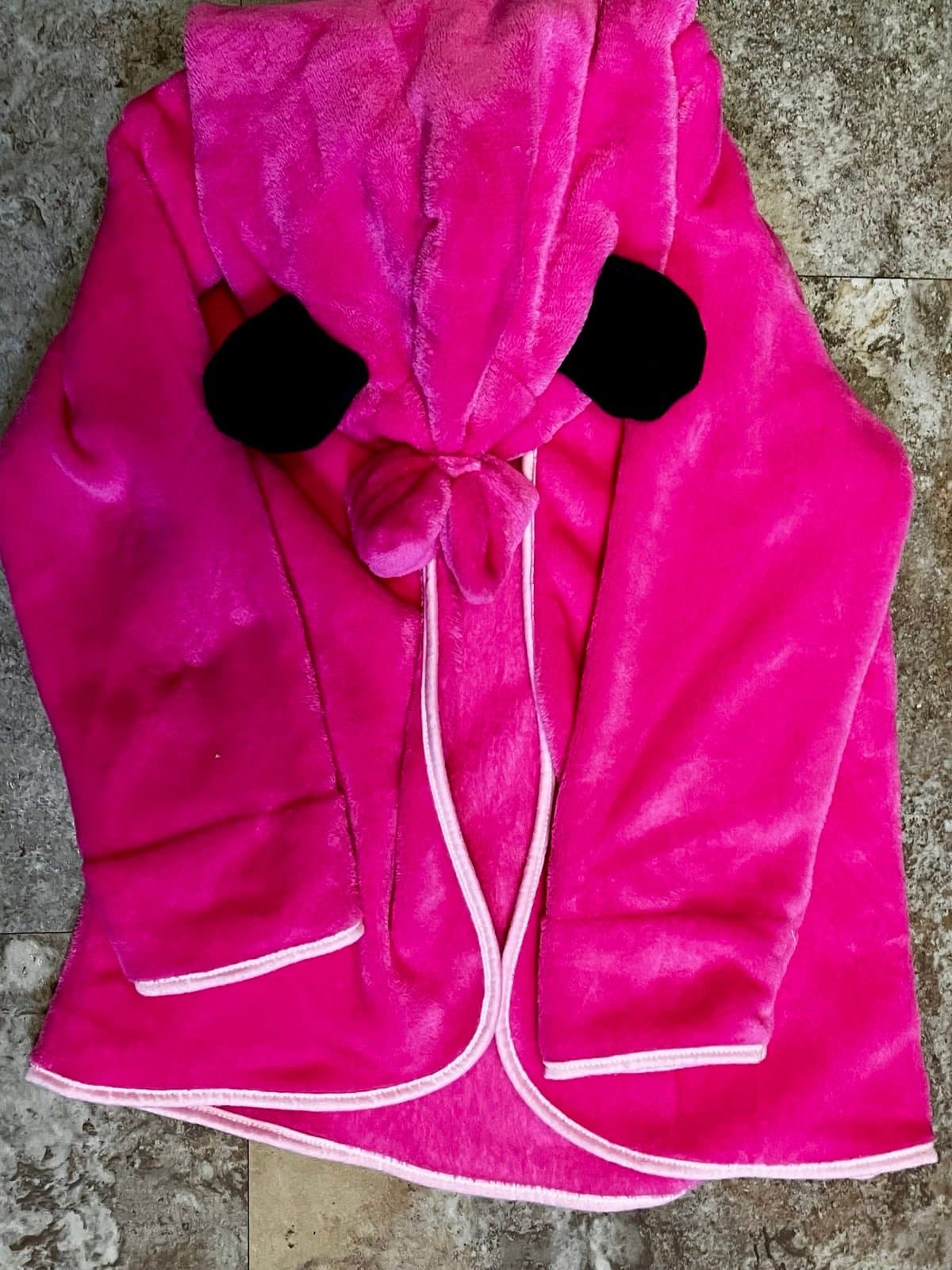 Girls Minnie Bath Robe, size S - Thumbnail 2