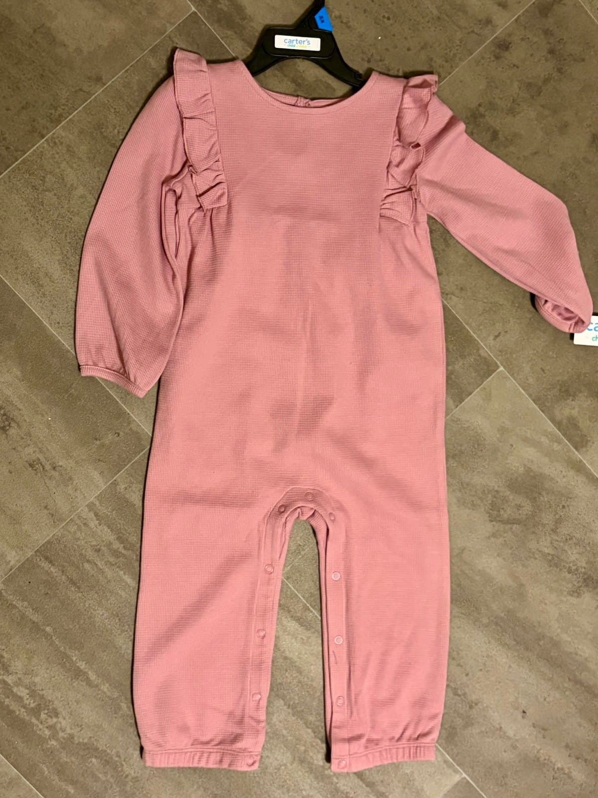 NWT, Carters Romper Pink 24 M - Image 1