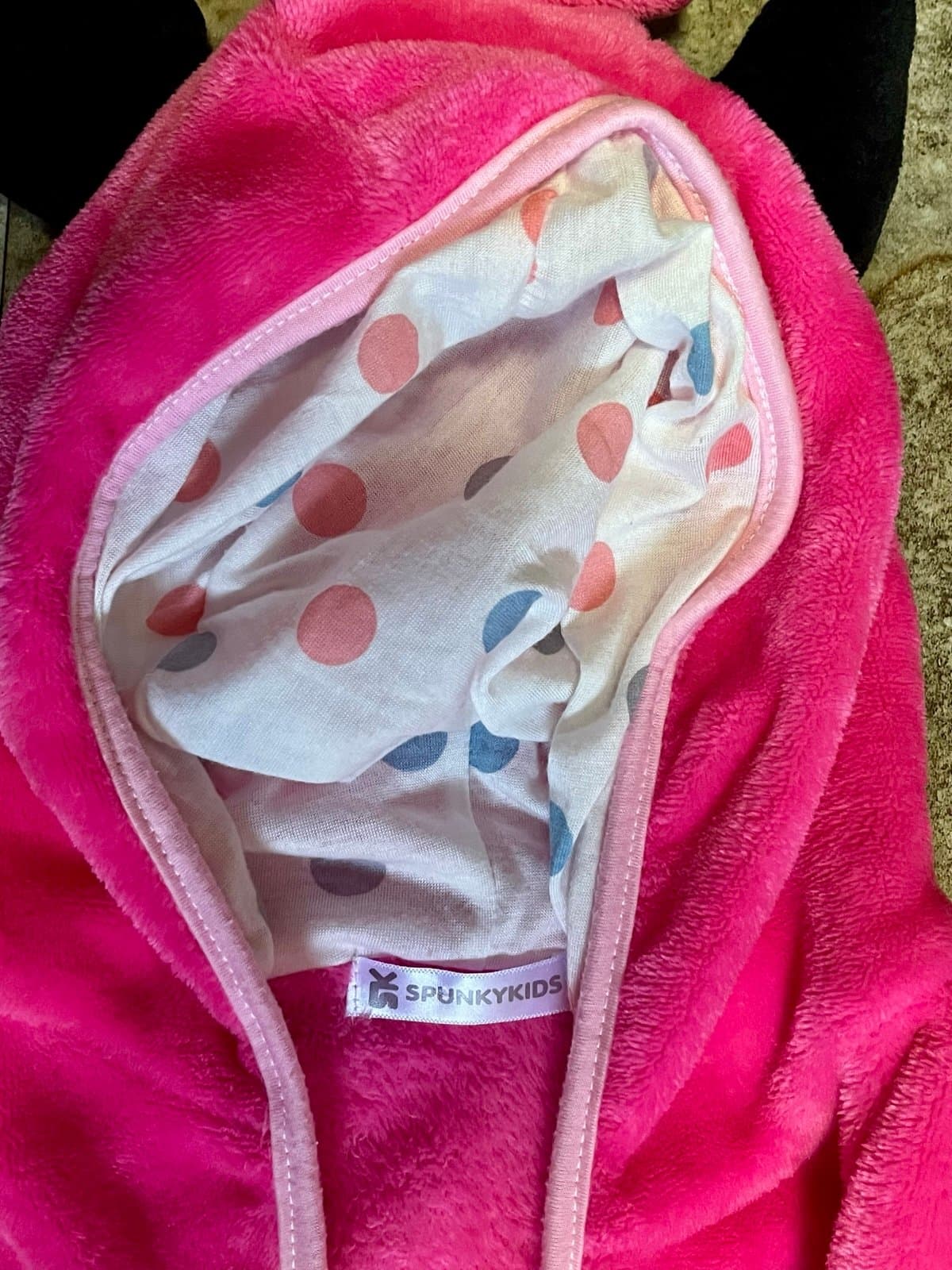 Girls Minnie Bath Robe, size S - Thumbnail 3