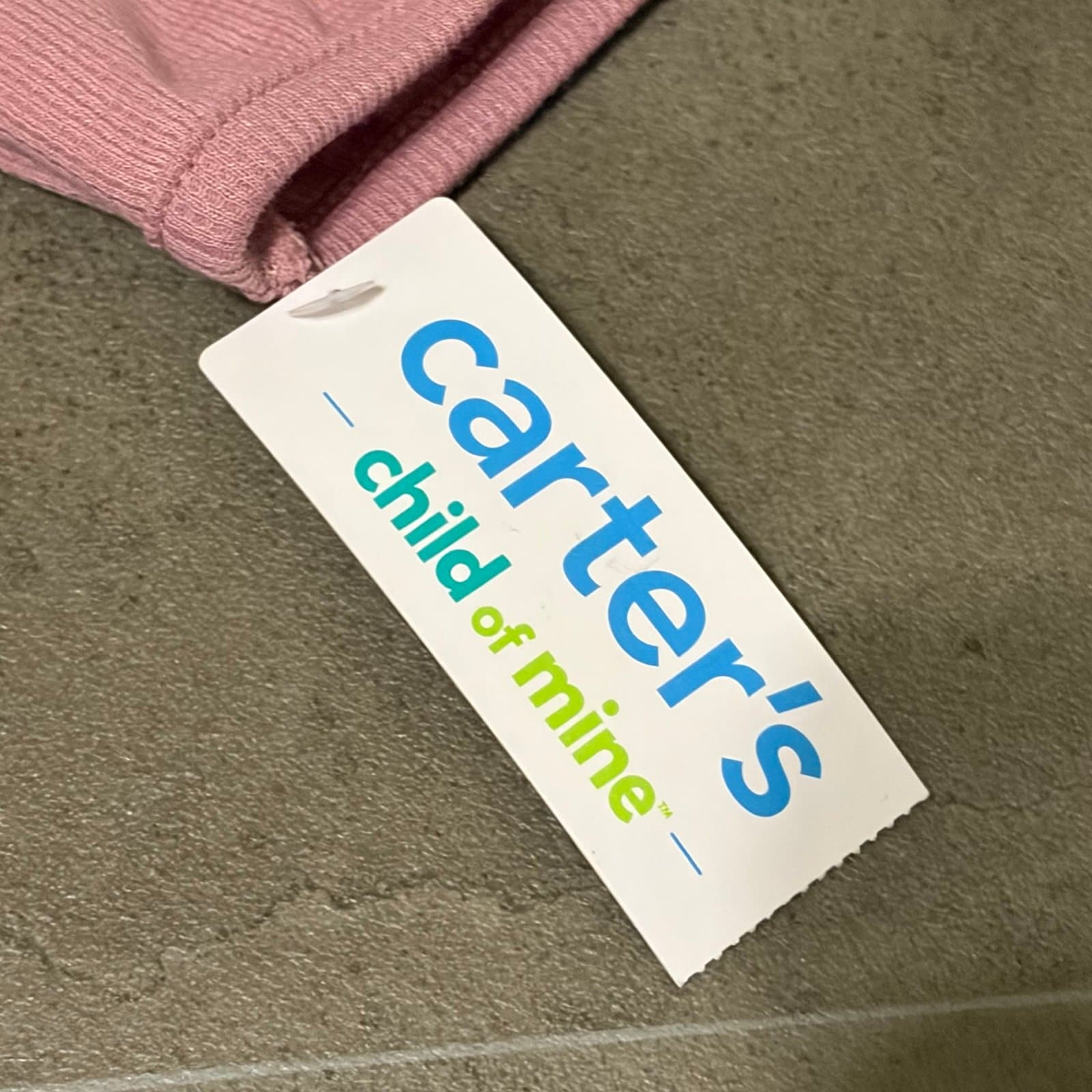 NWT, Carters Romper Pink 24 M - Thumbnail 6