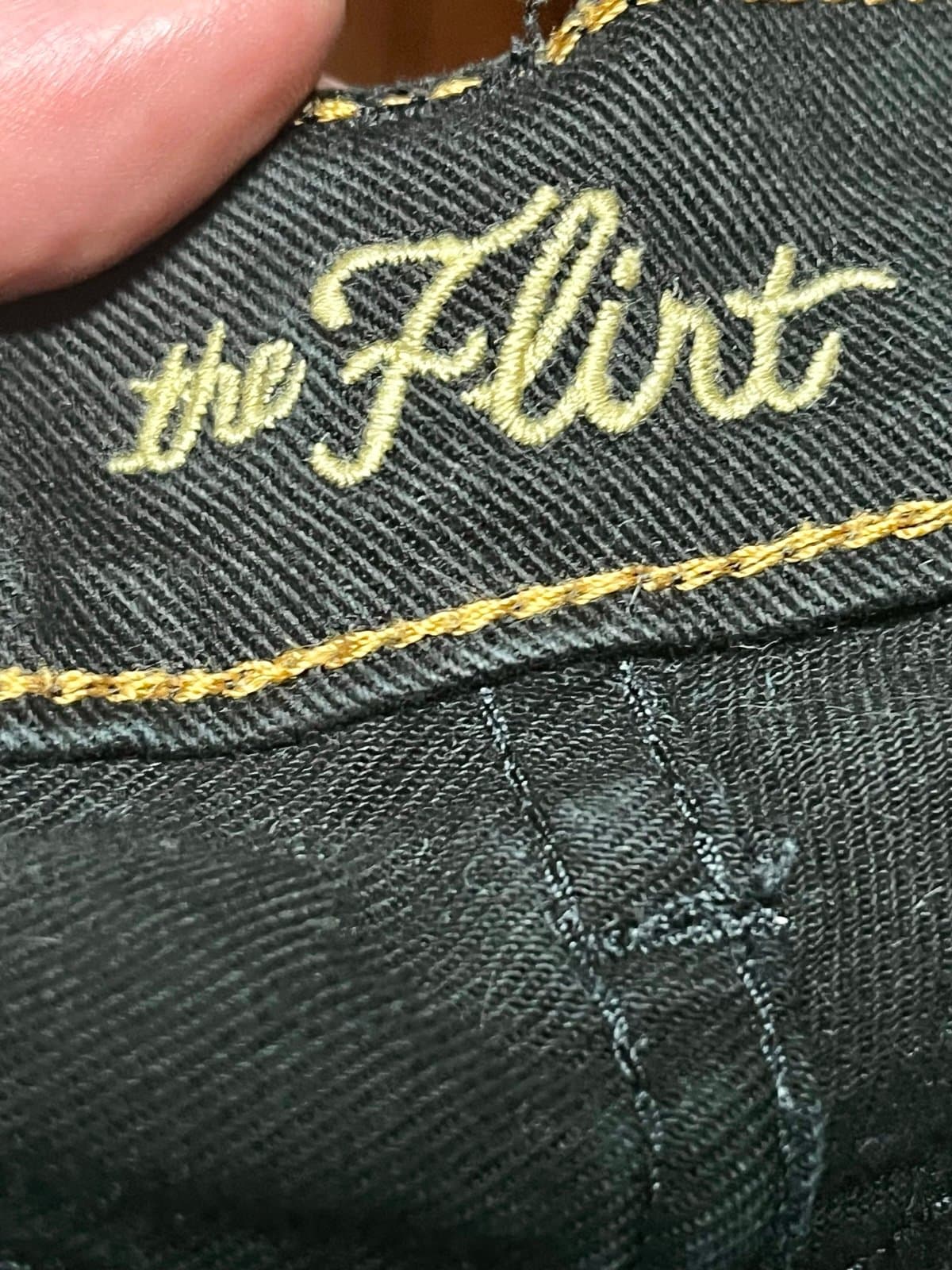 Women’s Old Navy Black Denim Jeans 6 - Thumbnail 3