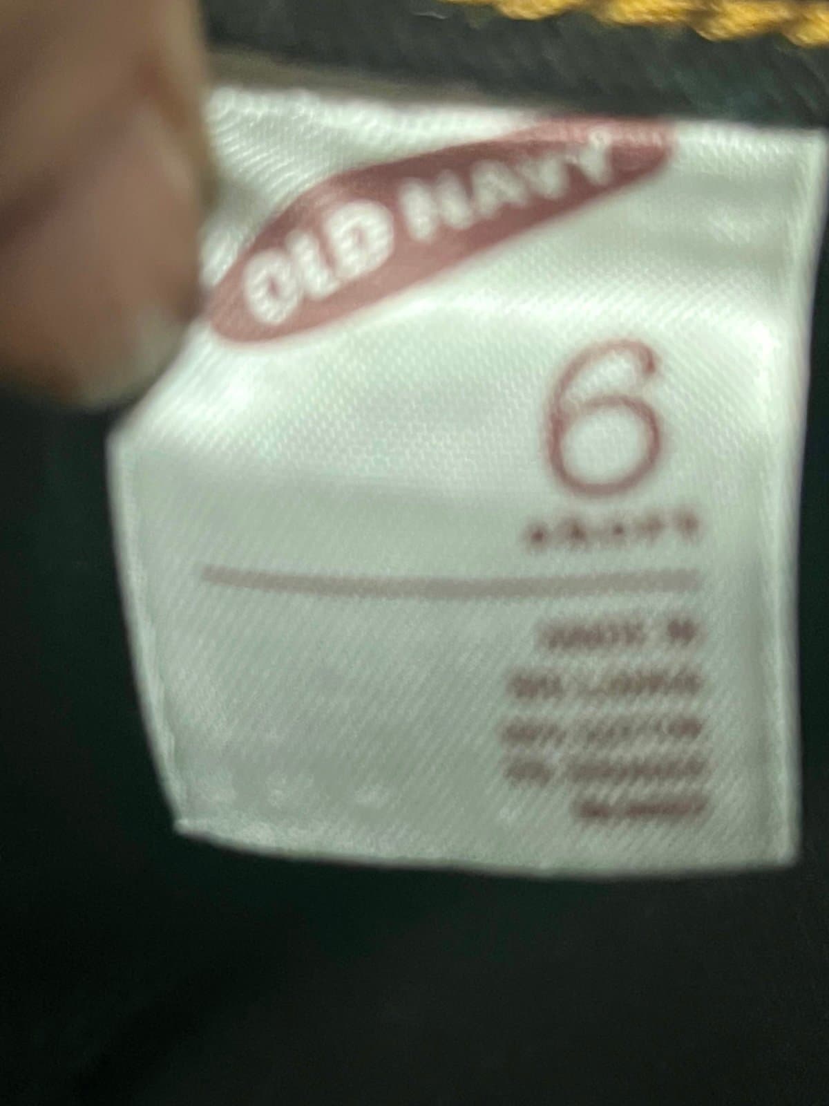 Women’s Old Navy Black Denim Jeans 6 - Thumbnail 4