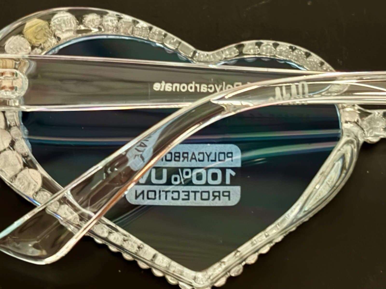 Heart Shaped Polarized Sunglasses - Thumbnail 4