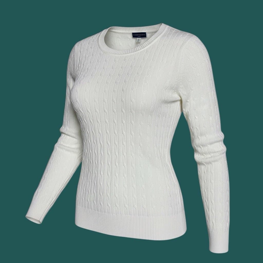 Women’s Long Sleeve Knit Sweater, size LG - Image 1
