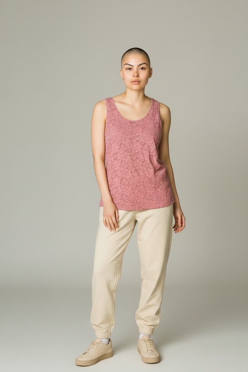 The Loft Lace Tank, L - Thumbnail 2