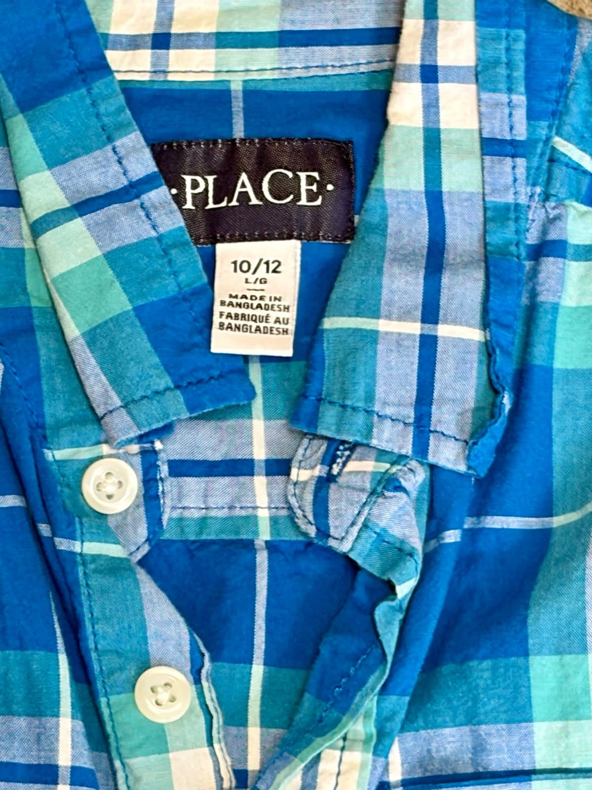 Boys Children’s Place Button up, 10/12 - Thumbnail 3