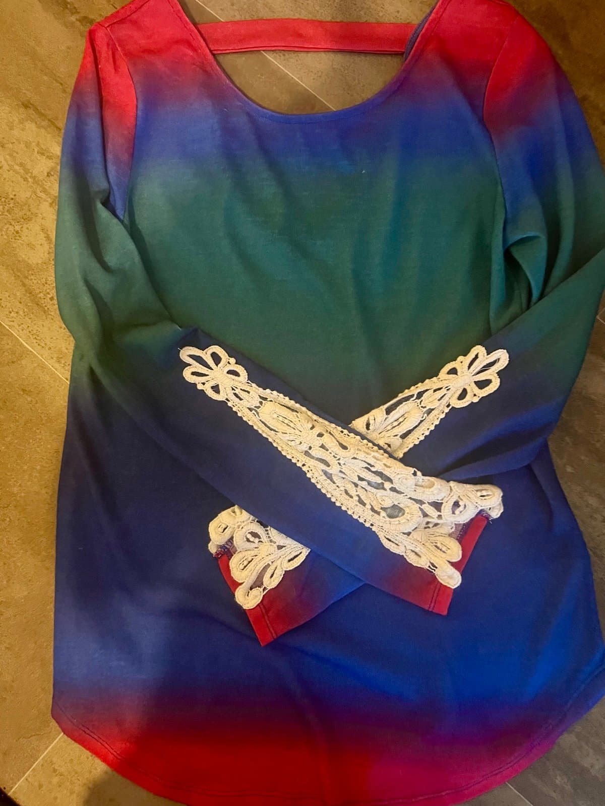 Signature Studio Long Sleeve Top, size SM - Image 1