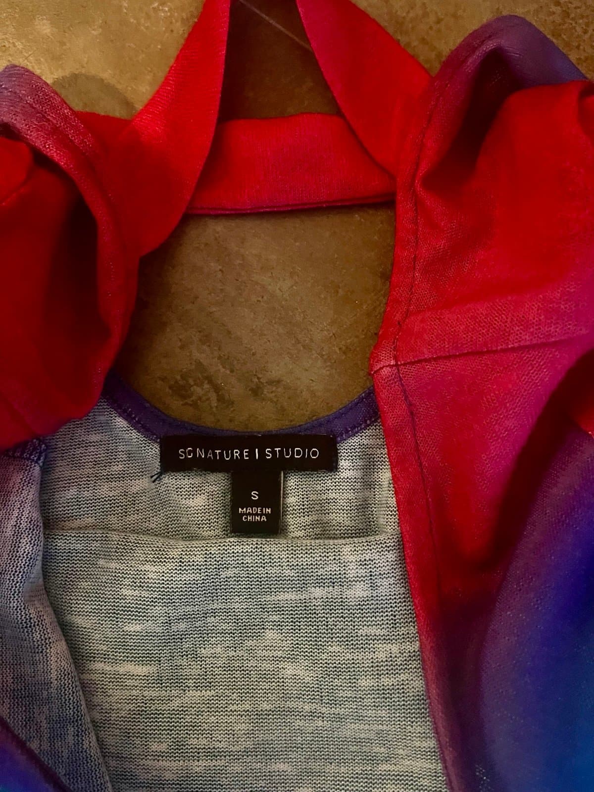 Signature Studio Long Sleeve Top, size SM - Thumbnail 3
