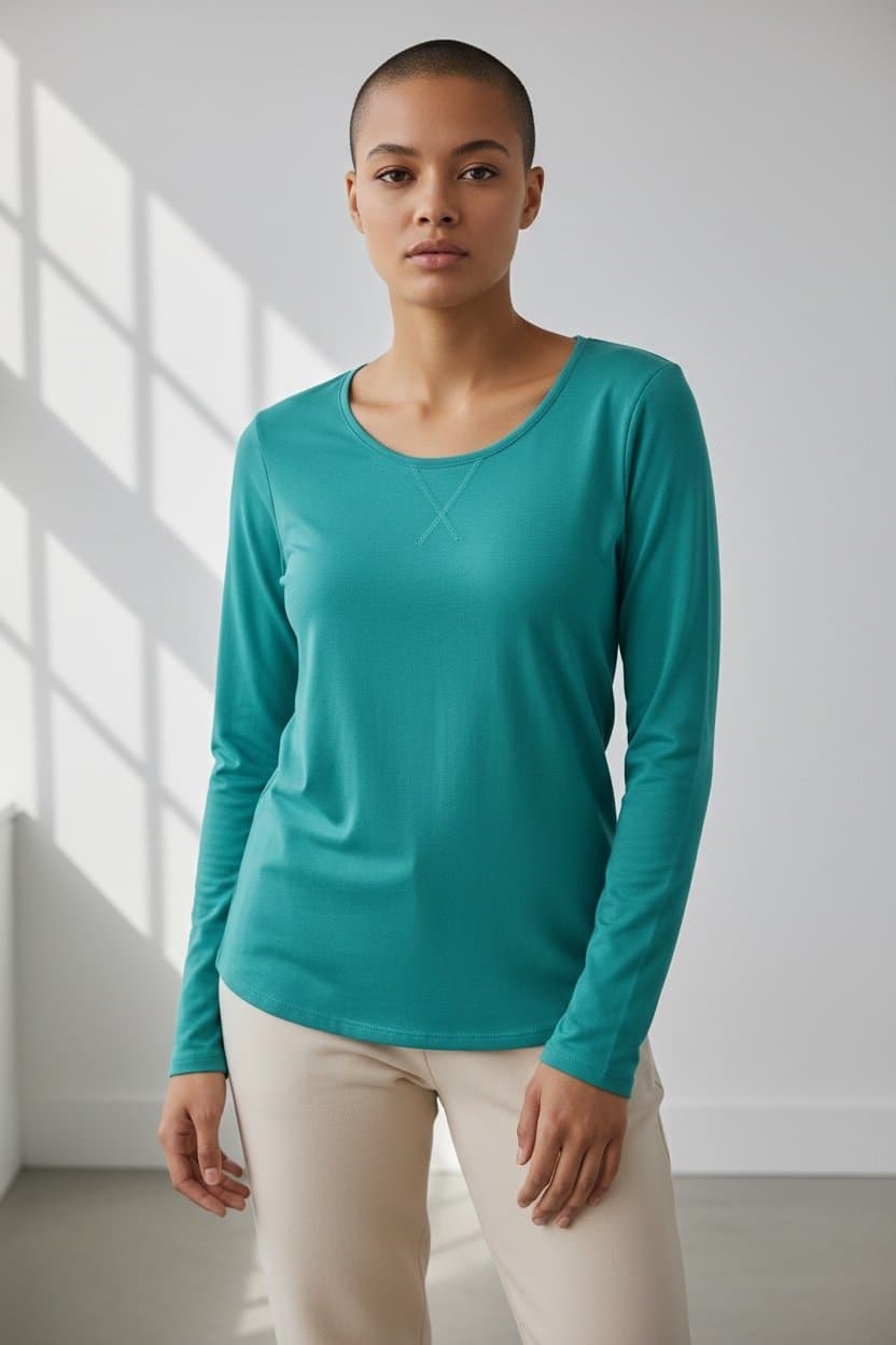 Women’s Liz Claiborne Long Sleeve Top, size LG - Thumbnail 3