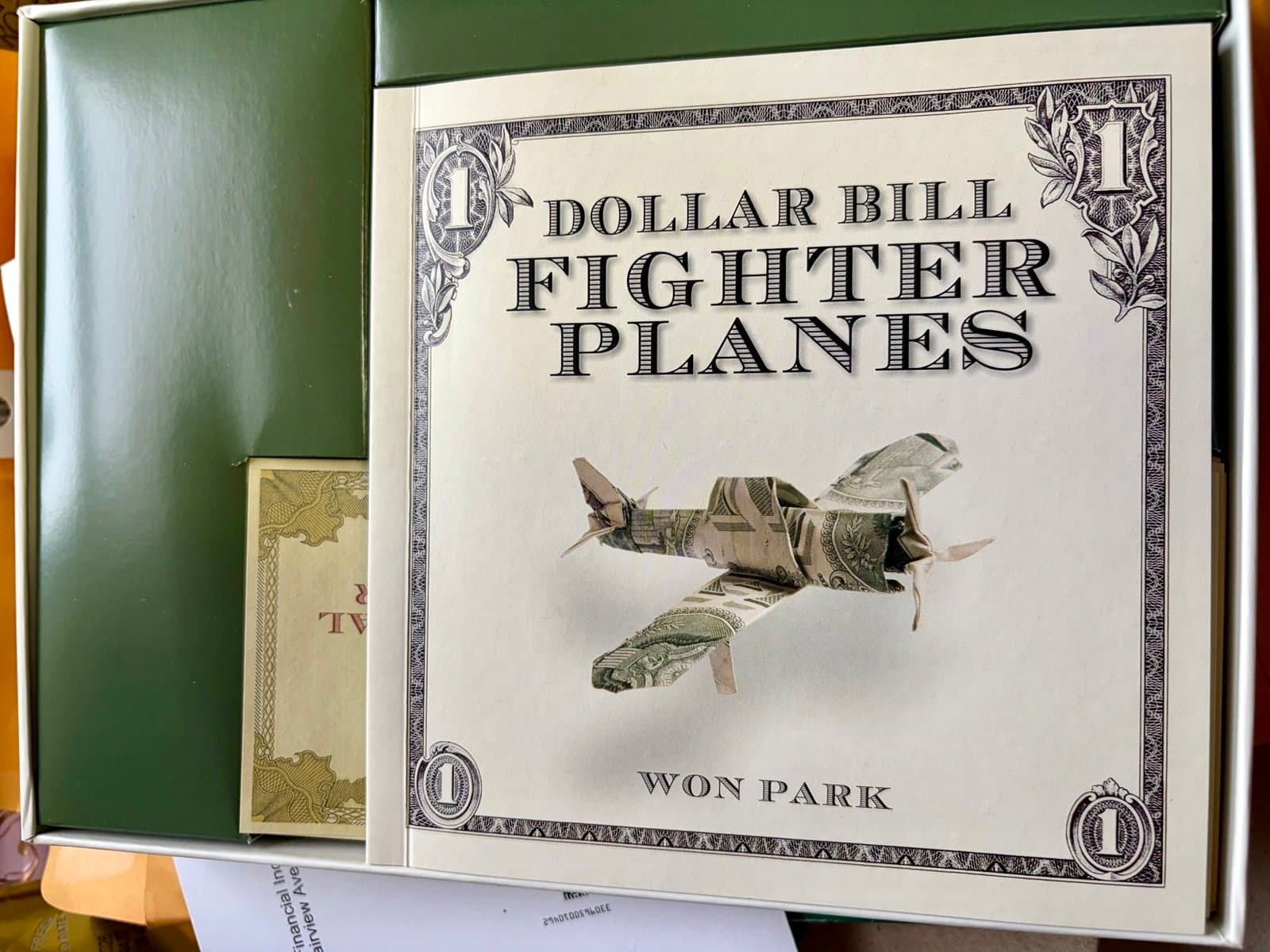 Dollar Bill Fighter Planes, new in box - Image 1