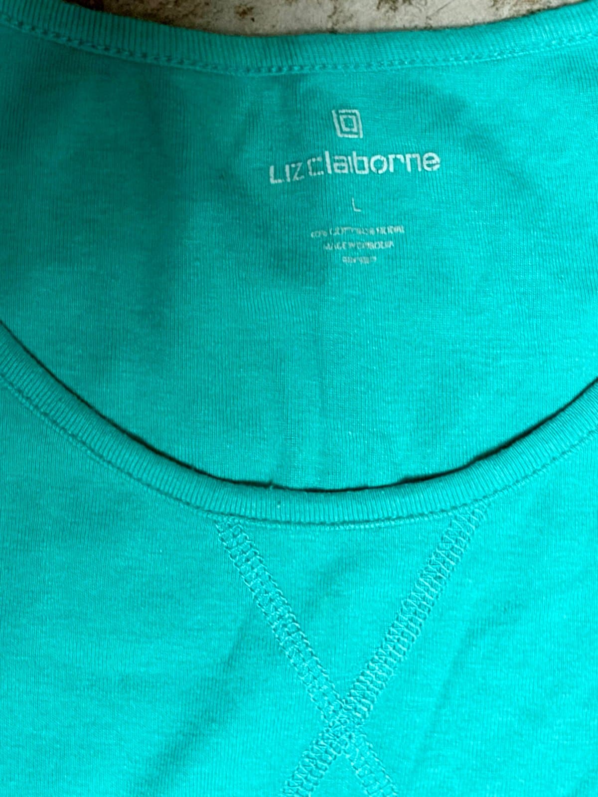 Women’s Liz Claiborne Long Sleeve Top, size LG - Thumbnail 4