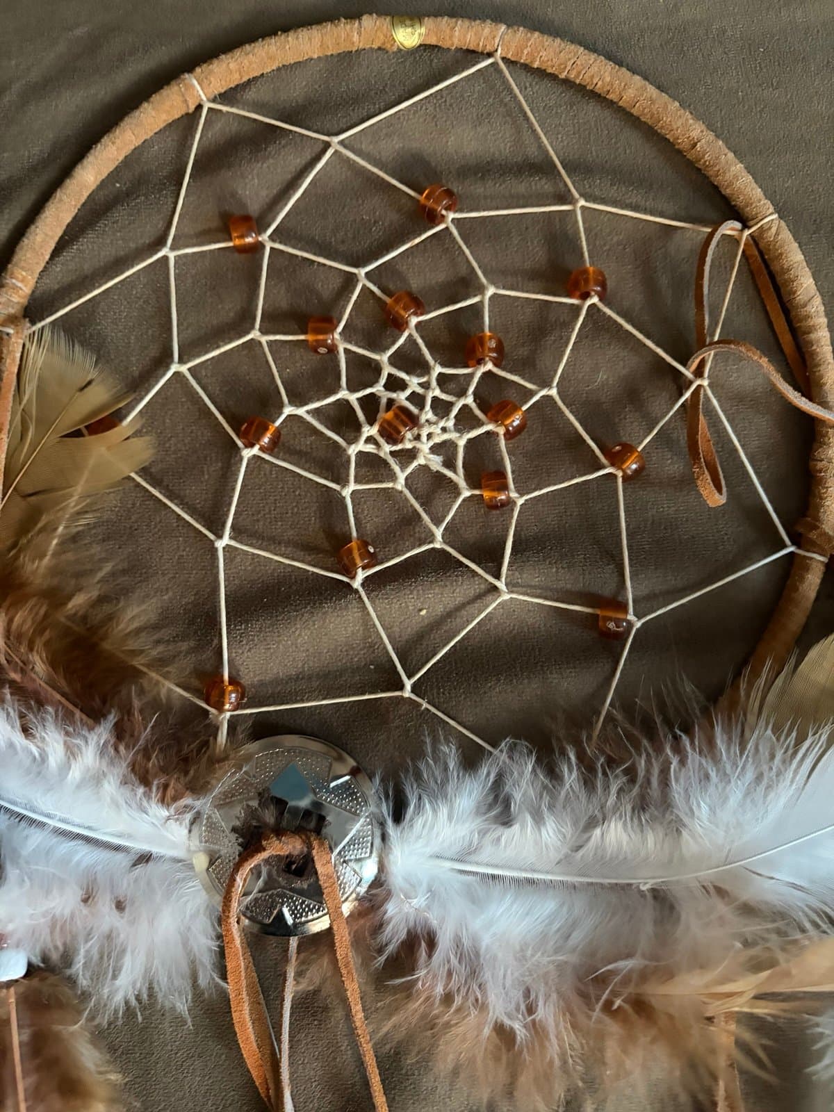 Two Dream Catchers both 12x12 inches - Thumbnail 7