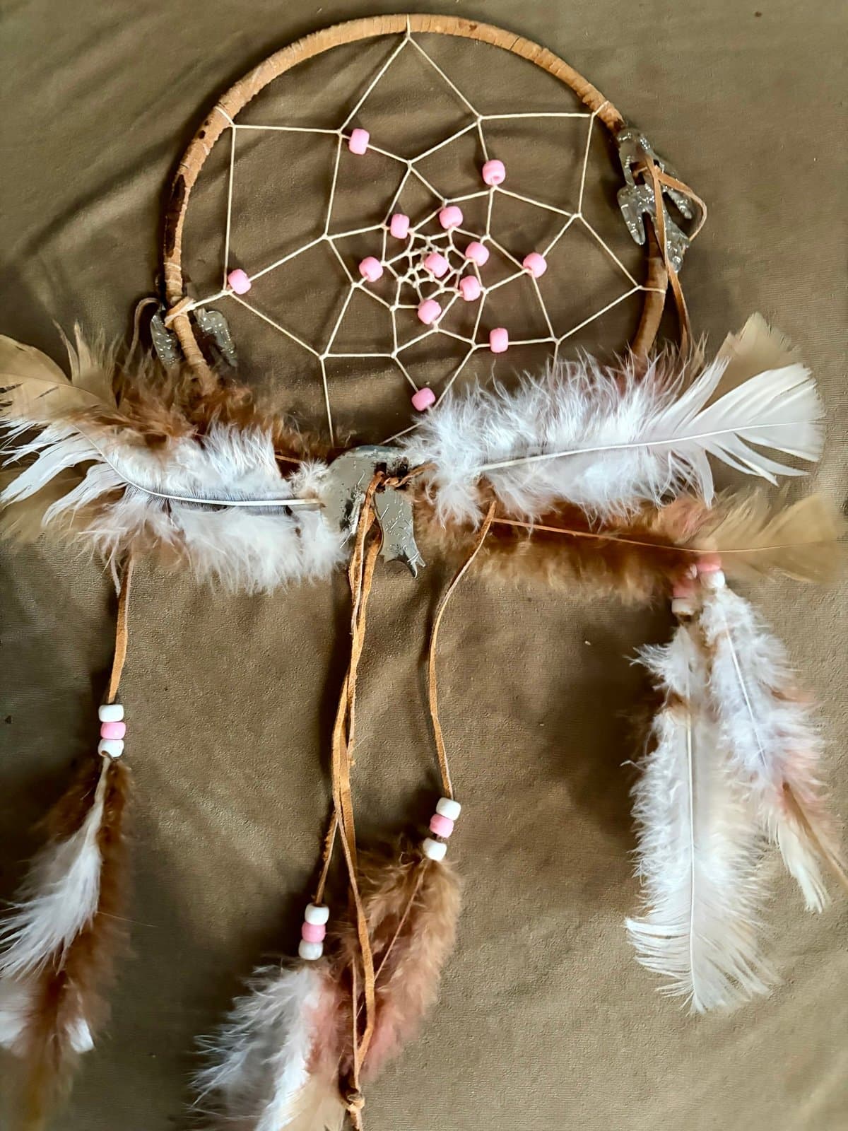 Two Dream Catchers both 12x12 inches - Thumbnail 5