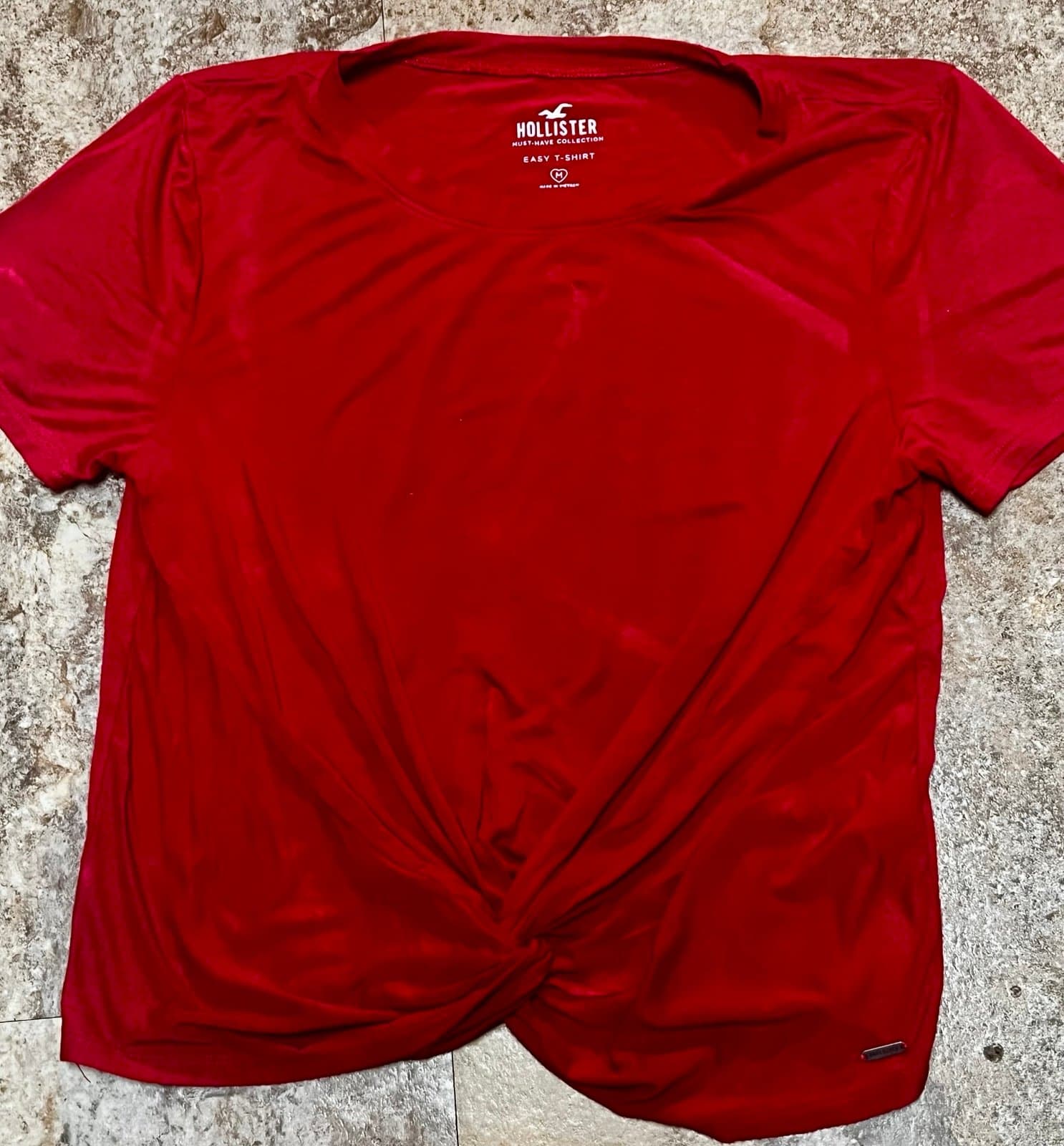 Short Sleeve Hollister Top, size M - Thumbnail 4
