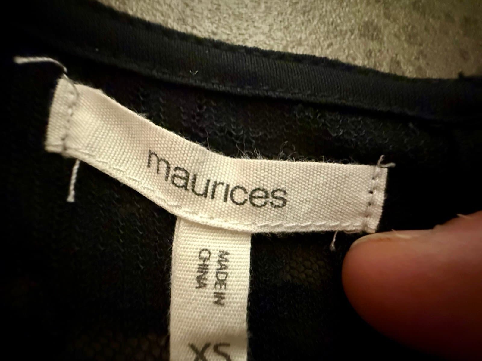 Maurice’s Long Sleeve Top, size XS - Thumbnail 4