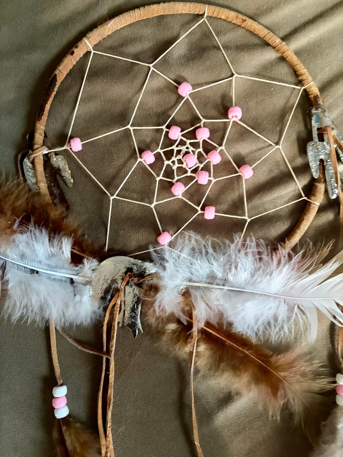 Two Dream Catchers both 12x12 inches - Image 1