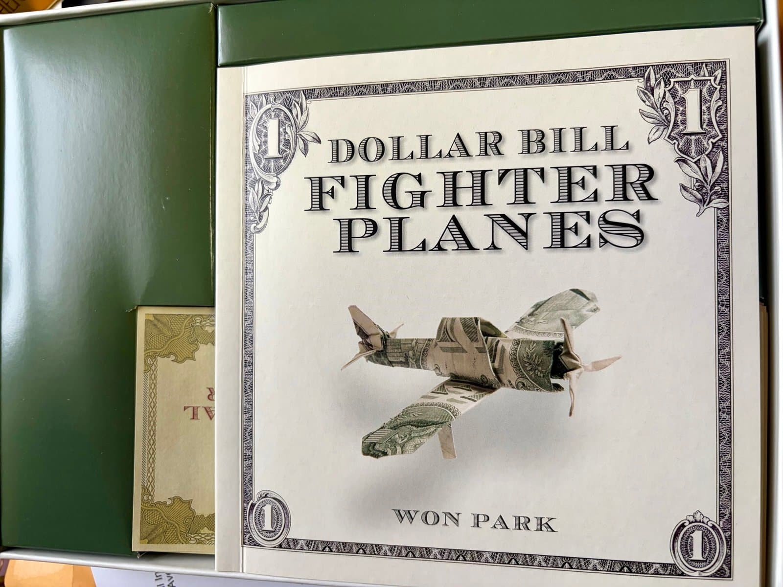 Dollar Bill Fighter Planes, new in box - Thumbnail 2
