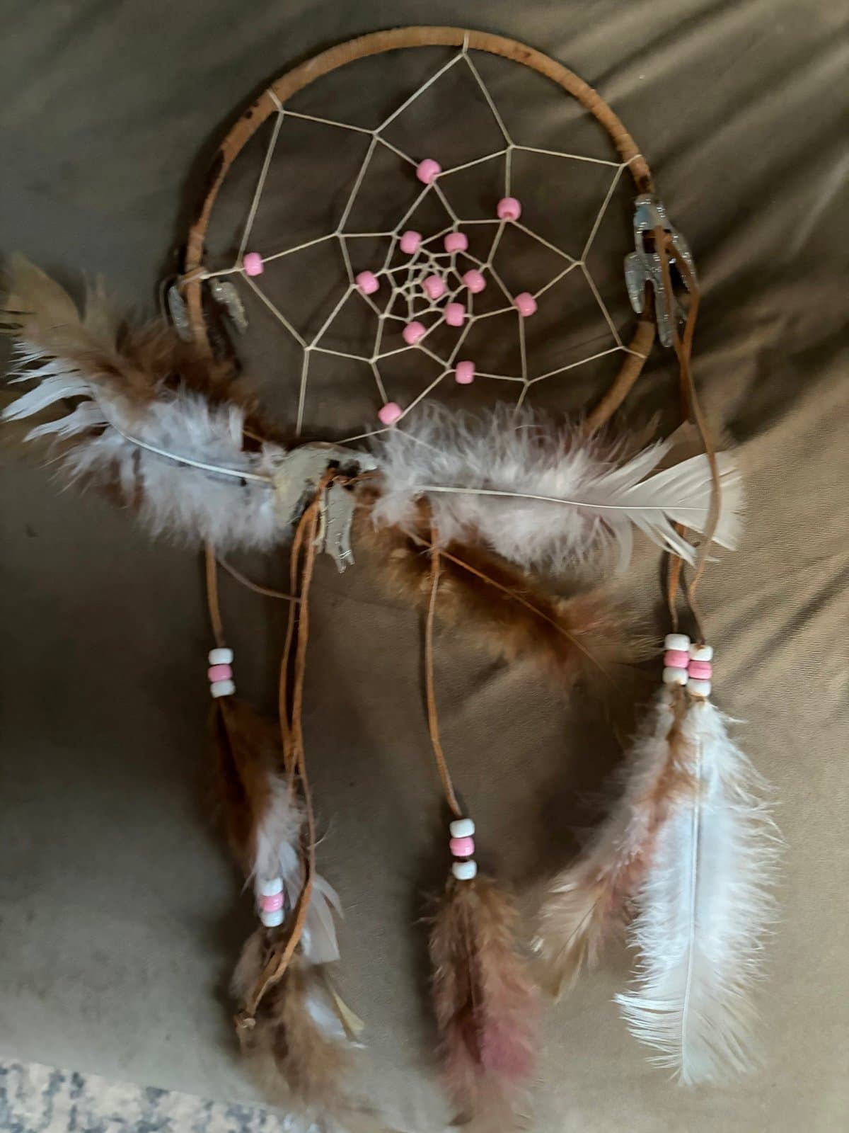 Two Dream Catchers both 12x12 inches - Thumbnail 3