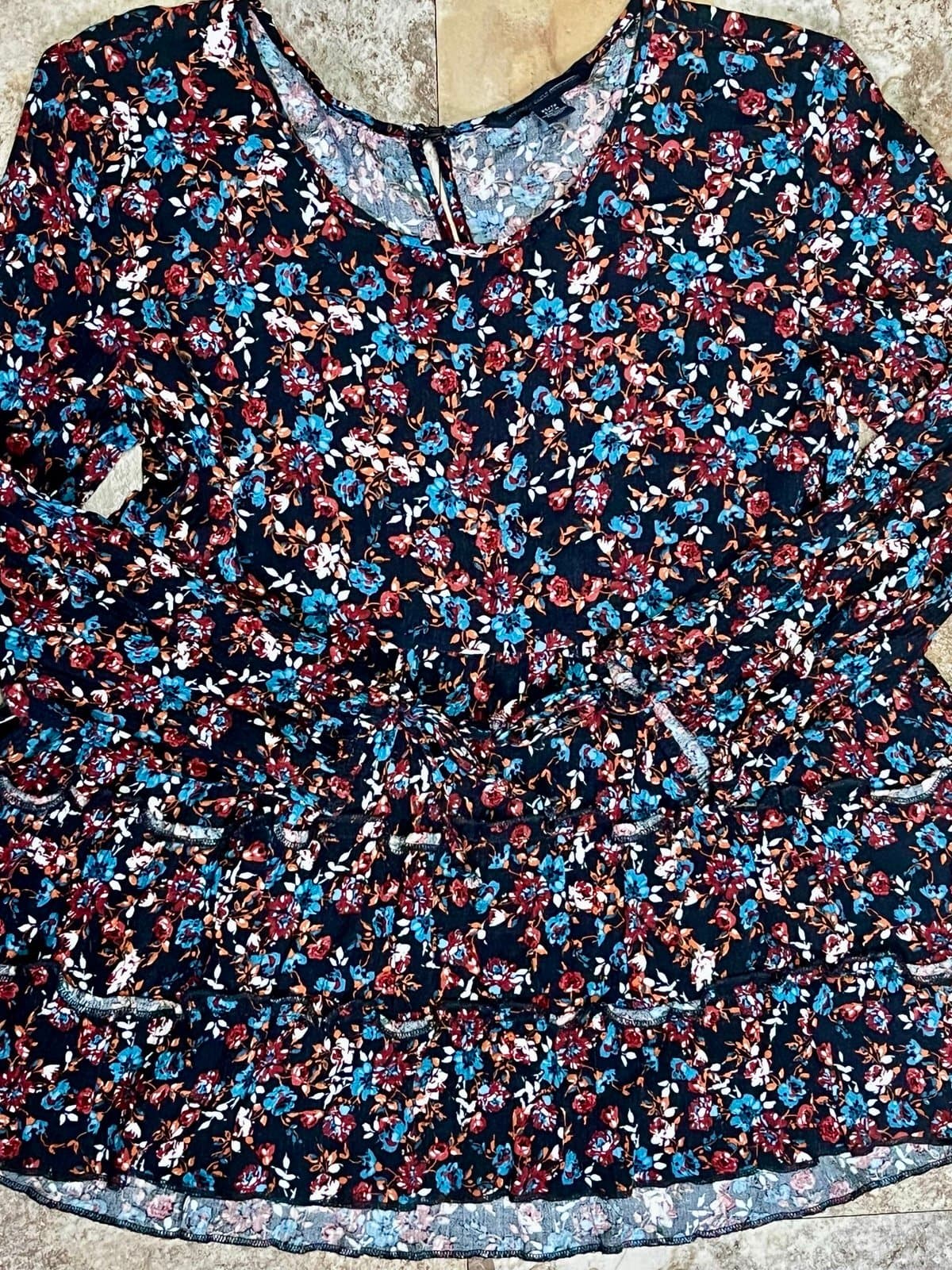 American Eagle Floral Top, size XS - Thumbnail 6