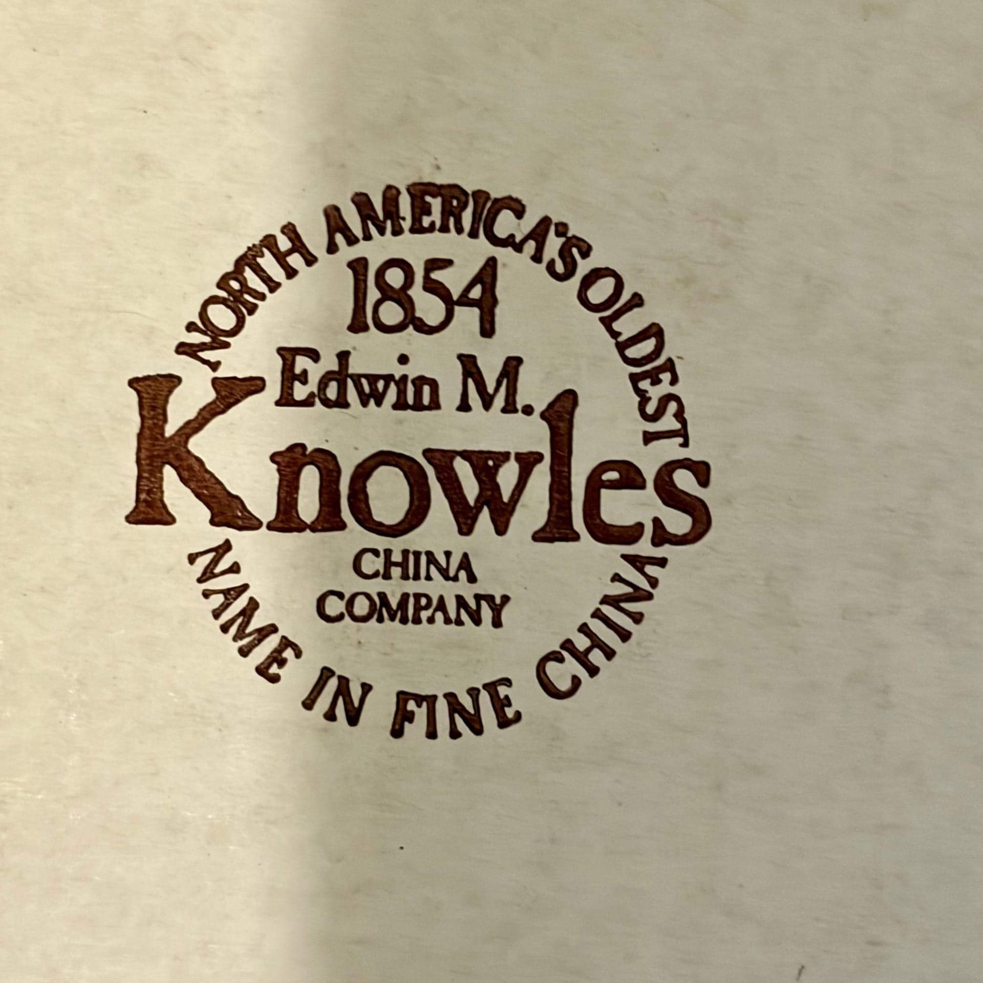 Edwin M. Knowles Victorian Little Girl Collector Plate - Thumbnail 3