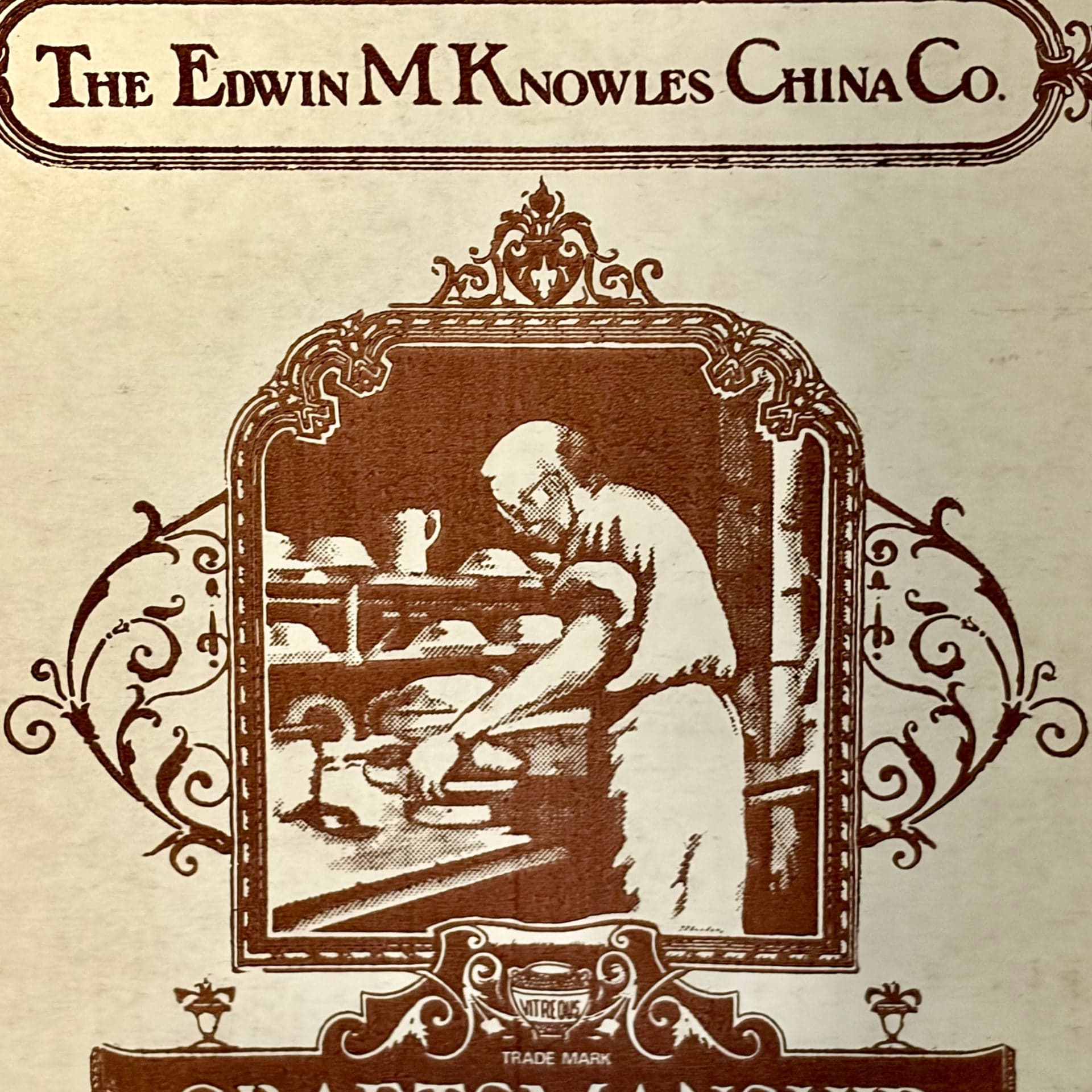 Edwin M. Knowles Victorian Little Girl Collector Plate - Thumbnail 4