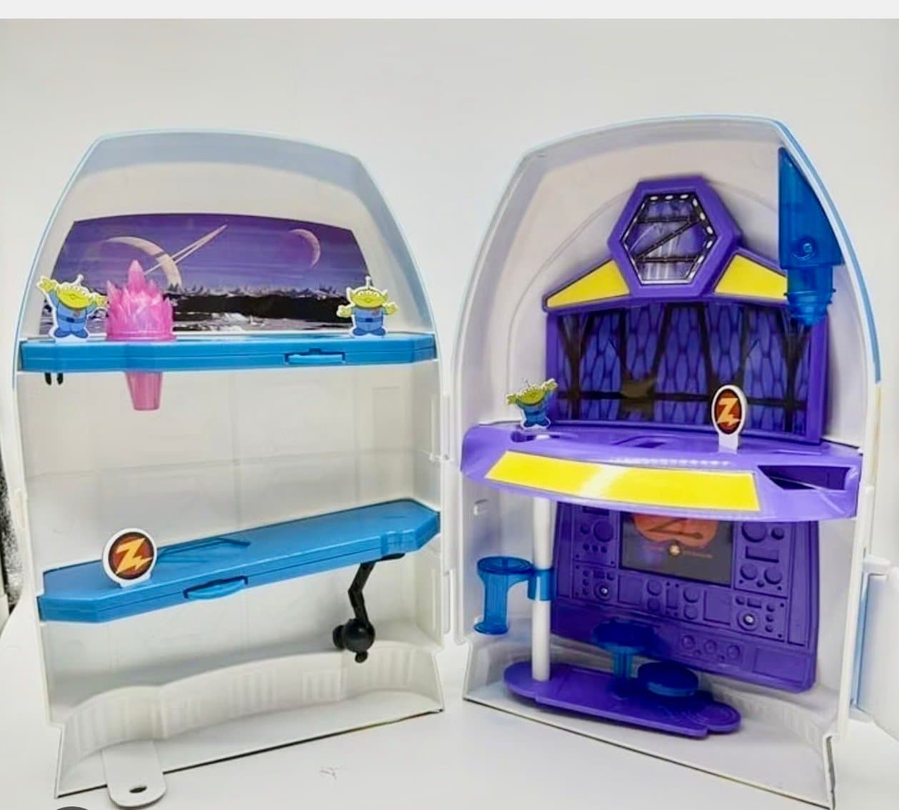 Disney Pixar Toy Story Buzz Lightyear Case Space Ranger Spaceship Spaceship Play - Thumbnail 2