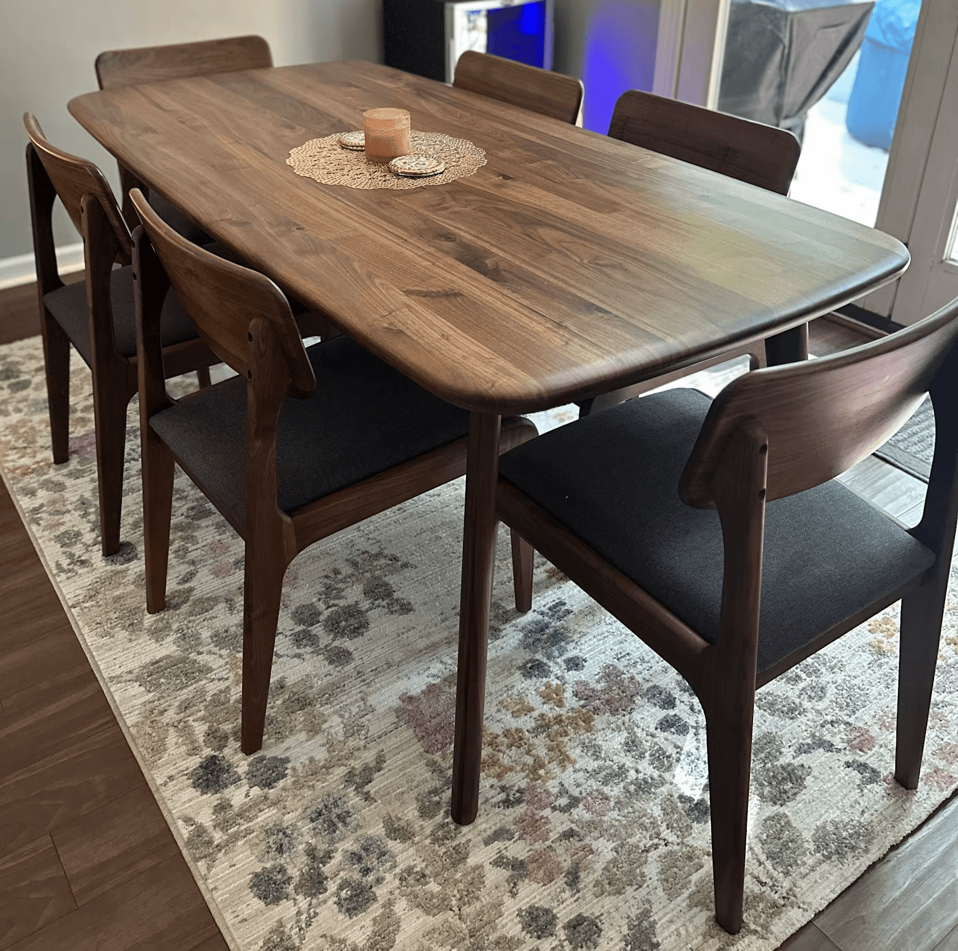 Castlery Vincent Dining 71" Table, Walnut, BRAND NEW! - Image 1