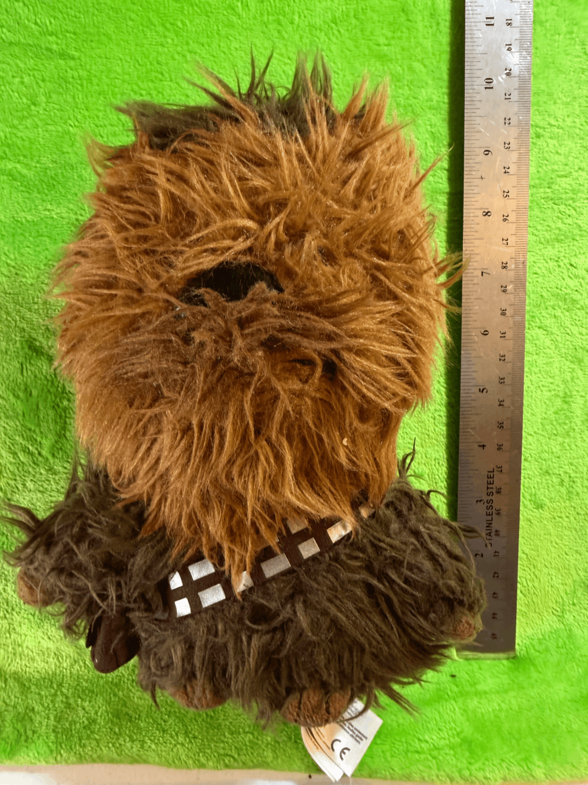 Star Wars Chewbacca Plush Toy Brown Furry Character 12 Inch - Image 1