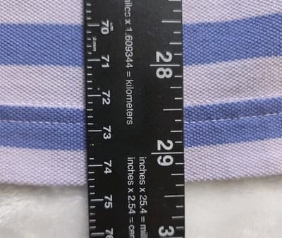 Columbia PFG Men's XL Purple Striped Super Bone Fish Pique Polo Shirt - Thumbnail 12