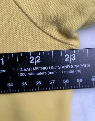 CHAPS Men’s XL Yellow Short Sleeve Polo Shirt - Thumbnail 5