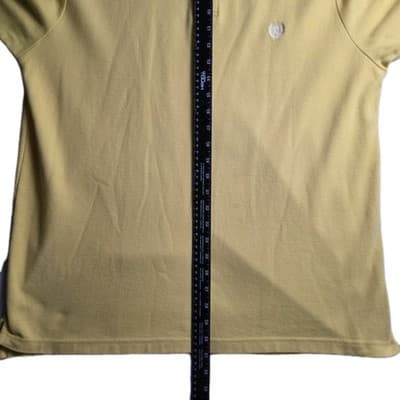 CHAPS Men’s XL Yellow Short Sleeve Polo Shirt - Thumbnail 7