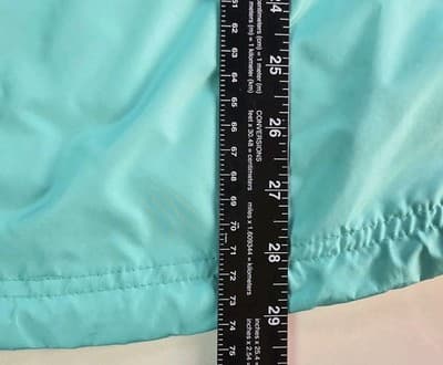 Lauren James Women's Large Aqua 1/2 Zip Long Sleeve Pullover - Thumbnail 6