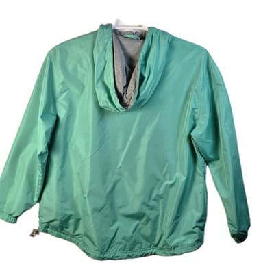 Lauren James Women's Large Aqua 1/2 Zip Long Sleeve Pullover - Thumbnail 5