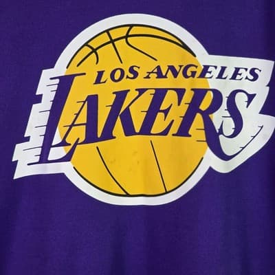 NBA Los Angeles Lakers Purple & Yellow Medium #8 Westbrook Jersey - Thumbnail 6