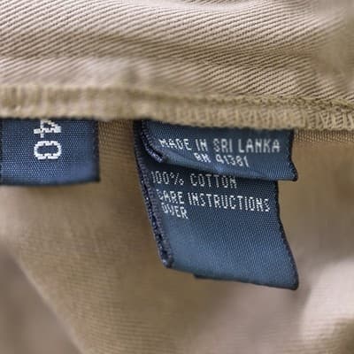 Polo Ralph Lauren Men's 40" Khaki Beige Chino Flat Front Shorts - Thumbnail 6