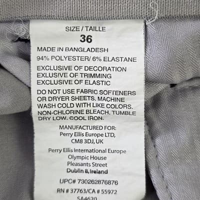 Callaway Performance Men's 36" Dark Gray Golf Shorts - Thumbnail 5