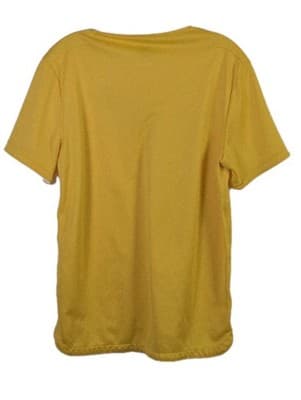 Nike Golf Men's Medium Bright Yellow Dri-Fit Short Sleeve Polo Shirt - Thumbnail 8