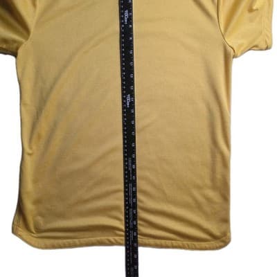 Nike Golf Men's Medium Bright Yellow Dri-Fit Short Sleeve Polo Shirt - Thumbnail 13